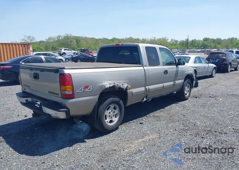 2002 Chevrolet Silverado 1500 Ls from USA, damaged, VIN 2GCEK19V421235979